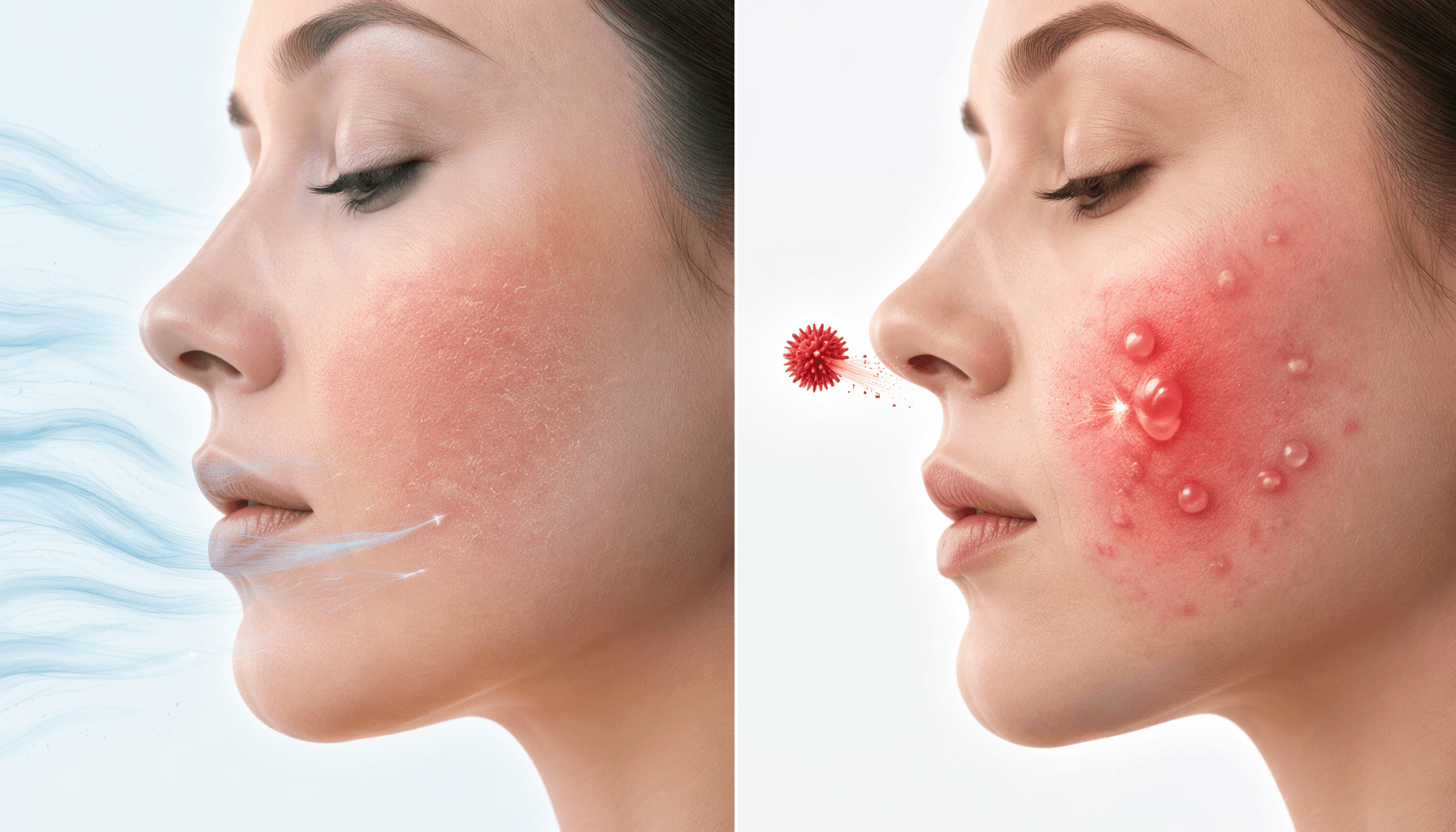 پوست حساس یا واکنش آلرژیک؟ تفاوتها و زمان مراجعه
